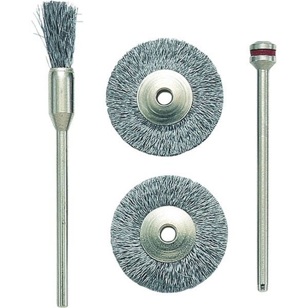 ワイヤーブラシ3個セット(鉄)