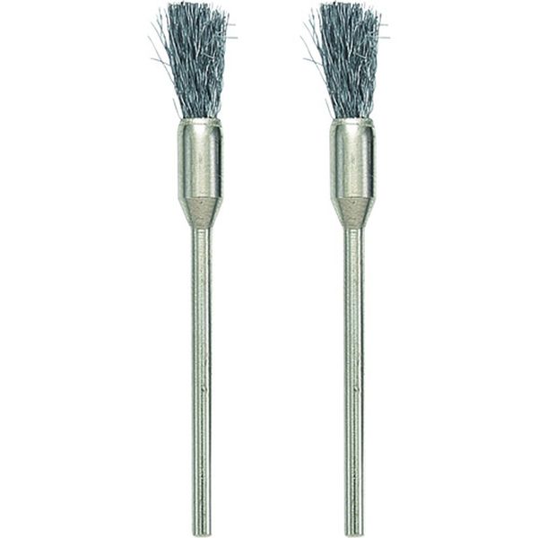 ワイヤーブラシ2本ホウキ型(鉄)