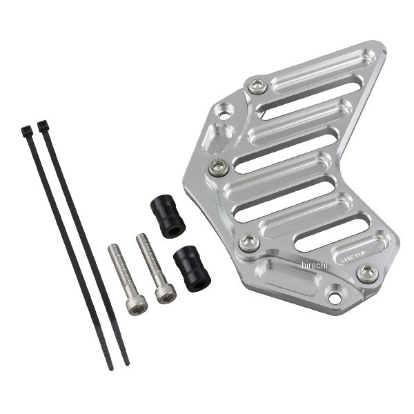 ビレットスプロケットカバー モンキー125、CT125 ハンターカブ、DAX125、GROM シルバー