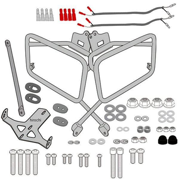ジビ GIVI PLO8206CAM サイドケースホルダー 21年 モト・グッツィ V7 STONE