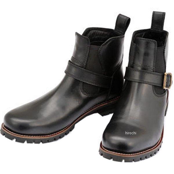 HBS008 ヘンリービギンズ HenlyBegins サイドゴアブーツ 黒 25.5cm