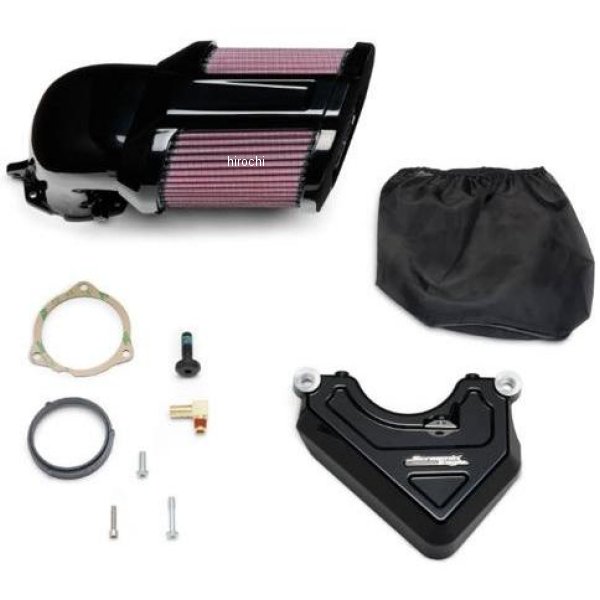 スクリーミンイーグル ヘビーブリーザー エクストリーム エアクリーナーキット 23年以降 FLHXSE、FLTRXSE 黒 29400454