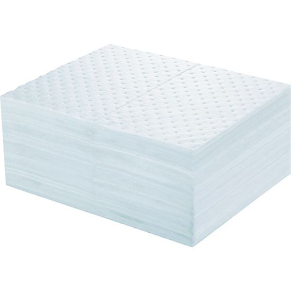 オイルガードマット(吸油マット) 白 OG-PS1201 400×500×2mm 100枚組