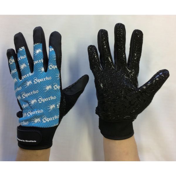 スパークスミッド エレクトリックブルー LLサイズ