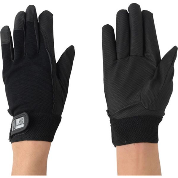 2974BKL 123-7588  PUマスター ブラック L 10双入り