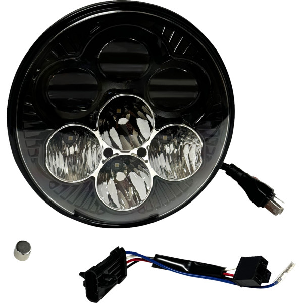 ヘッドライト SHARK DEAMON 7" LED COLOR CHANGING