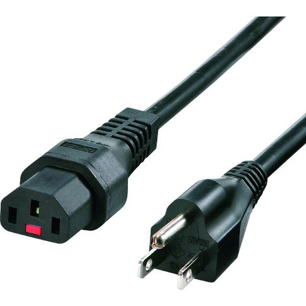 APW12515C13LK01 201-3296  抜け防止ロック電源コード(1m)