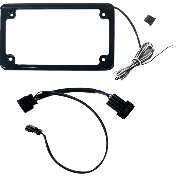 LICENSE プレート FRAME SXS TALON ブラック