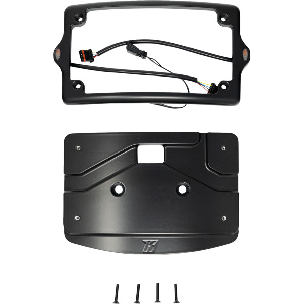 LICENSE PLATE MOUNT KIT CURVED ELYPSE 3-1 BLACK