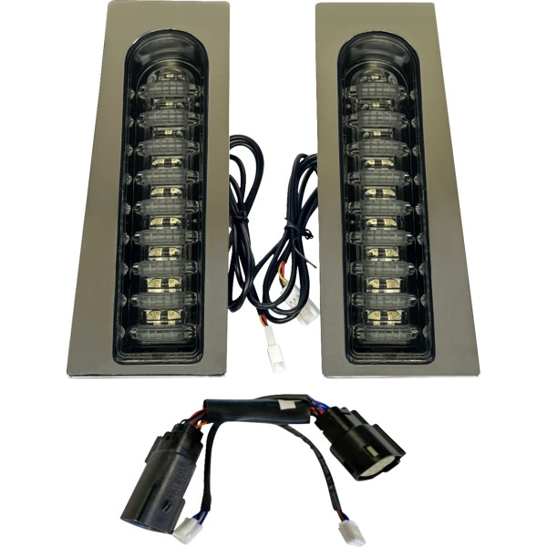 LIGHT PROBEAM FILLERZ DUAL COLOR クローム W/ SMOKED LENS