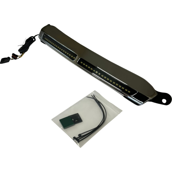 LIGHTS LED ウインドシールド TRIM クローム ROAD GLIDE