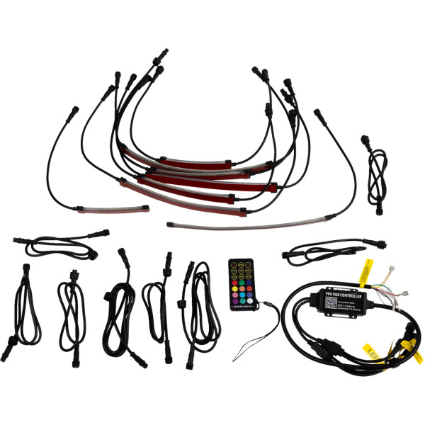 アンダーグロー キット ATV/UTV 8 PC MOOSE