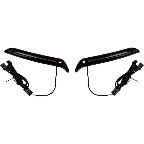 LIGHT ウインドシールド TRIM LED グロスブラック