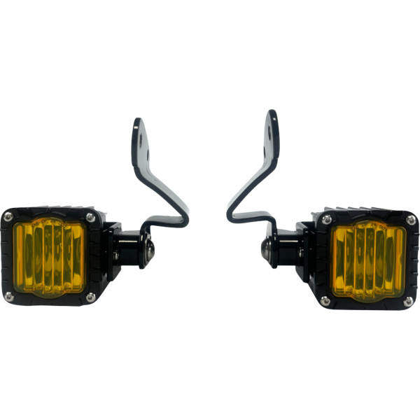 TURN SIGNALS FRONT LED SHARK DEMON YELLOW