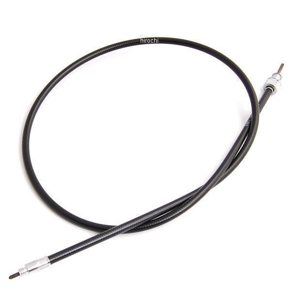 スピードメーターケーブル フロントホイール 86年-95年 ソフテイル 995mm 黒