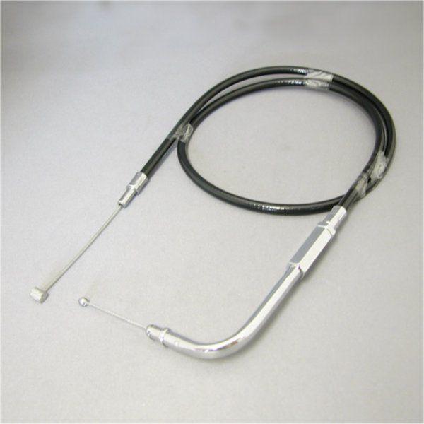 スロットルケーブル(引き) 96年-17年 Big Twin 黒 905mm