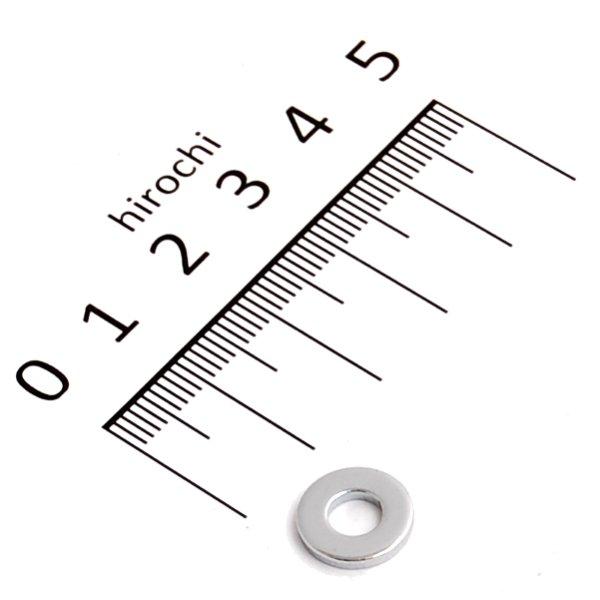 DRAG 平ワッシャー クローム 3/16インチ(1個売り)