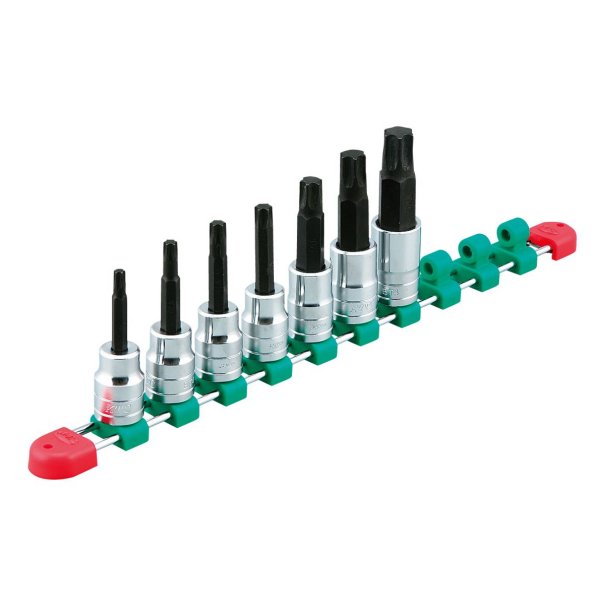 12.7sq.T型トルクスビットソケットセット(7コ組)