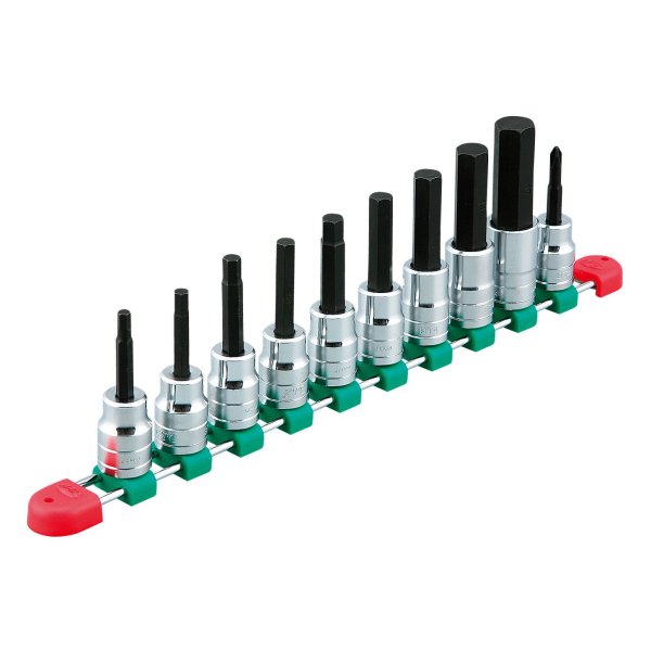 12.7sq.ヘキサゴンビットソケットセット(10コ組)ミリサイズ