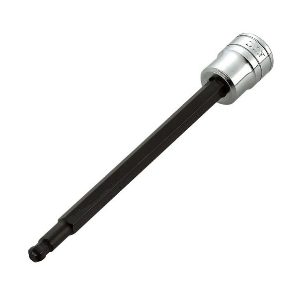 BT2-3/16BPL  京都機械工具 6.3sq ロングボールポイントヘキサゴンビットソケット 3/16インチ