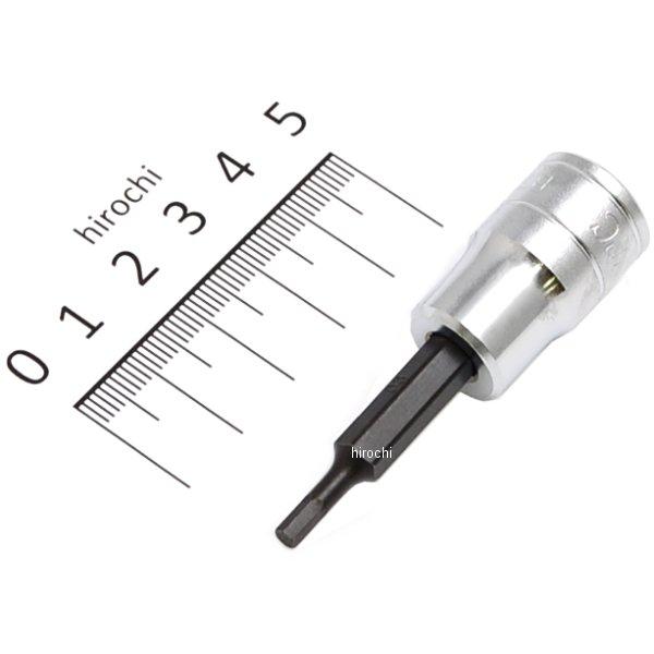 9.5sq ヘキサゴンビットソケット 3mm