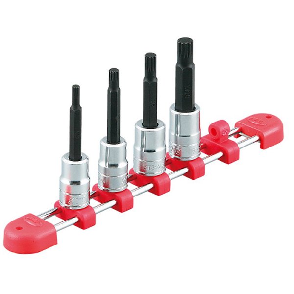 9.5sq.3重4角ビットソケットセット(4コ組)