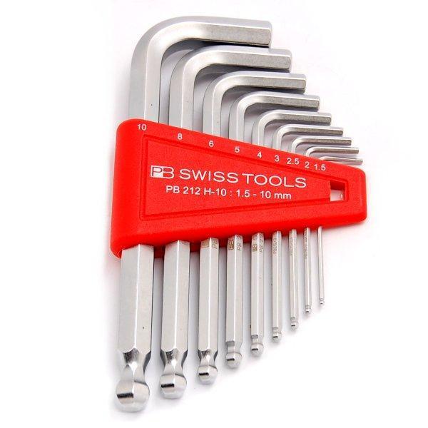 スイスツールズ  Swiss Tools ボール付6角棒レンチセット (ミリ)