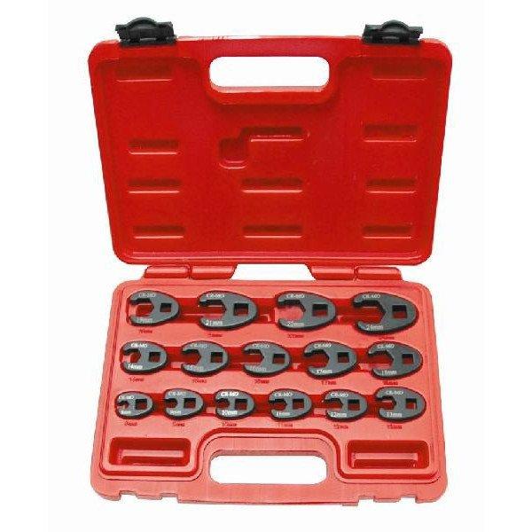 15PC クローフットレンチセット