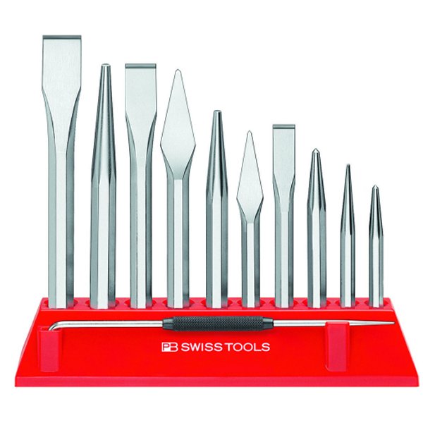 スイスツールズ  Swiss Tools ポンチタガネセット スタンド付