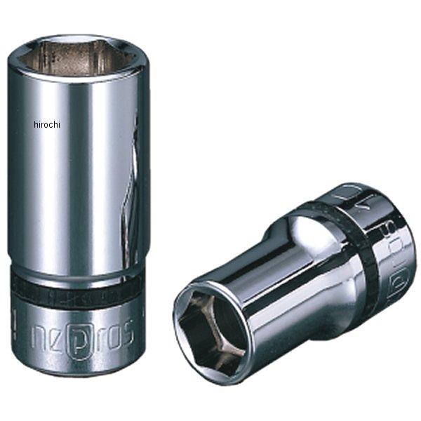 NB3M-16  nepros 9.5sq セミディープソケット (6角) 16mm