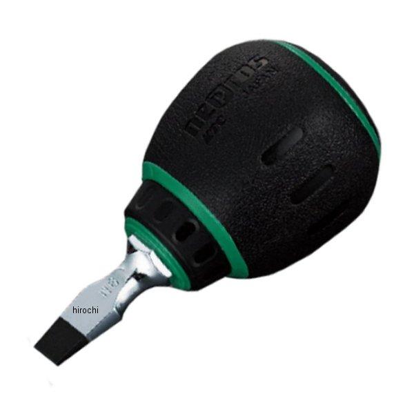 nepros 樹脂柄スタッビドライバ (マイナス) 6mm幅