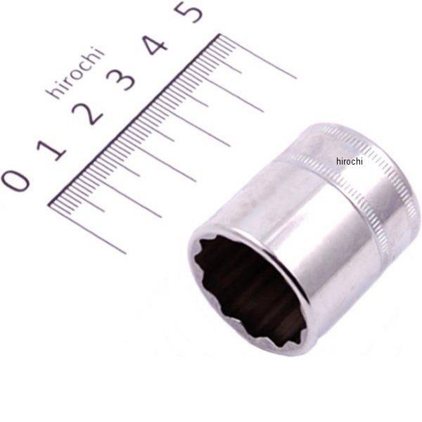 3/8インチ ソケット シャロー 12角 ミリサイズ 21mm