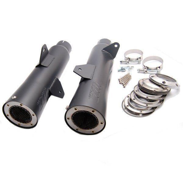 スリップオンマフラー ファットショット 06年以降 VRSC 黒