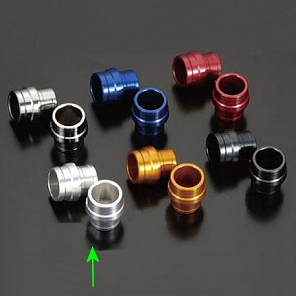 ユニバーサル アルミスライダー M6ロング シルバー 2個セット モンキー