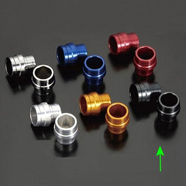 ユニバーサル アルミスライダー M6ロング ガンメタ 2個セット モンキー