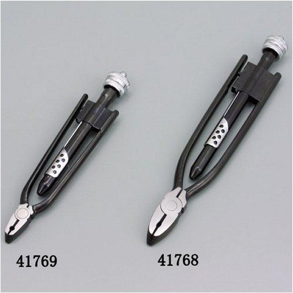 ワイヤー ツイスター プライヤー (オートリターン式) 全長215mm