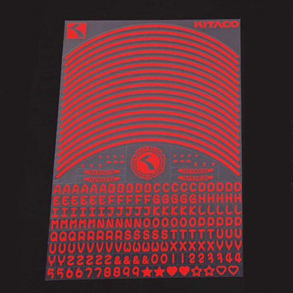 リムラインテープ レッド 汎用