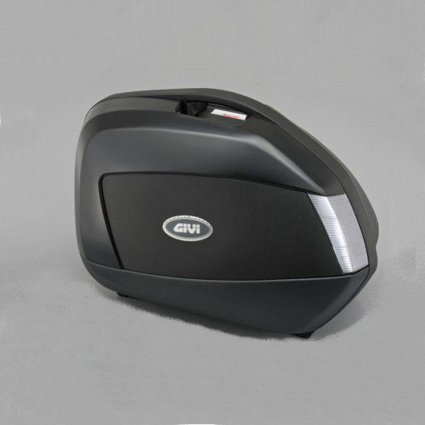 ジビ GIVI サイドケース 無塗装黒左右セット