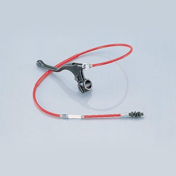 Lレバー＆ホルダー＆ケーブルSET ショート/ブラック ミラーホルダー無し