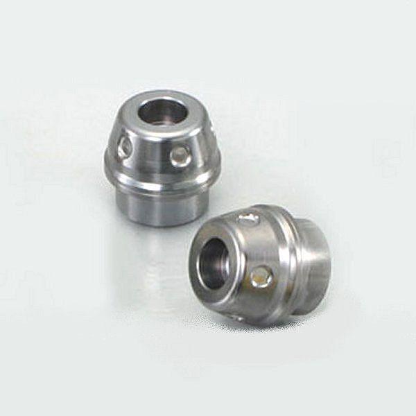 バーエンドキャップ チタンクロムコーティング ノーマルハンドル用 PCX125