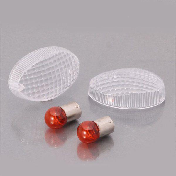 クリアウインカーレンズ Dトラッカー125/KLX125