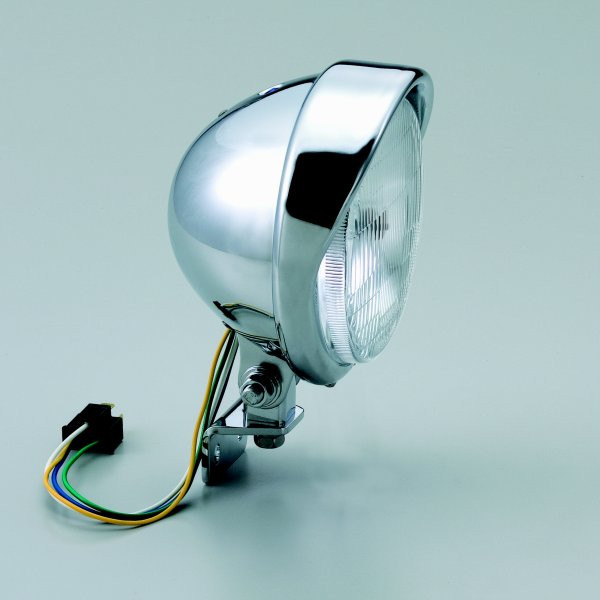 アメリカン系 ヘッドライトキット 5.5ベーツバイザータイプ ヘッドライト ・ビラーゴ250/400