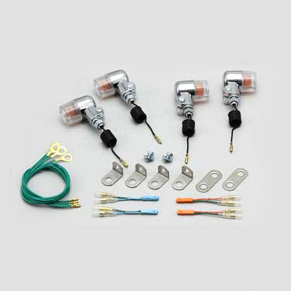 ミニ ウインカーキット 外径φ35 クリアレンズ ・モンキー FI車