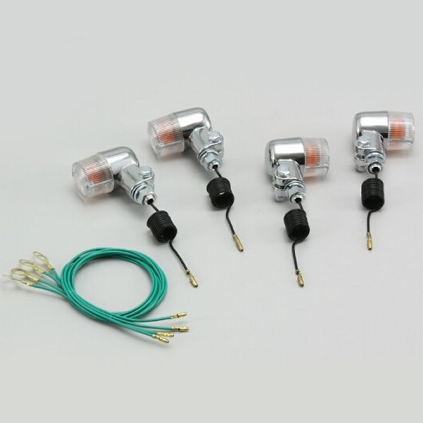 ミニ ウインカーキット 外径φ35 クリアレンズ ・ゼファー400(ALL)/ χ-00