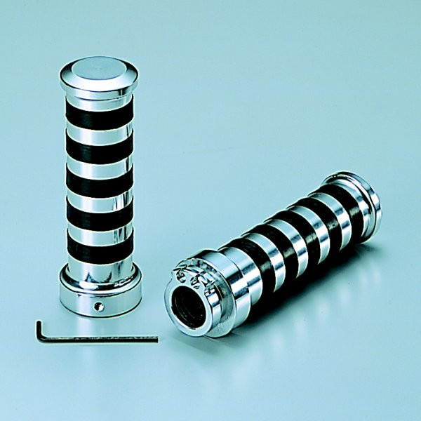 アルミグリップＴＹＰＥ II φ7/8インチハンドル用 クロームメッキ