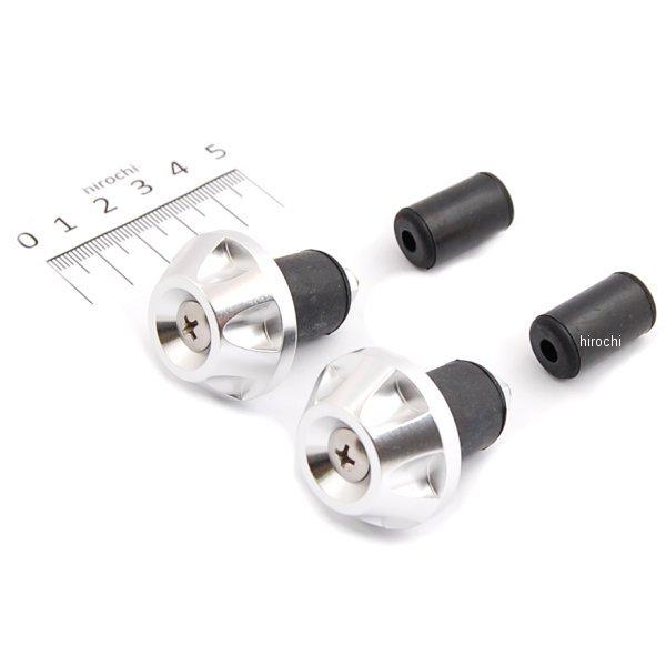 アルミ削り出しサイドキャップ シルバー Φ7/8インチハンドル用