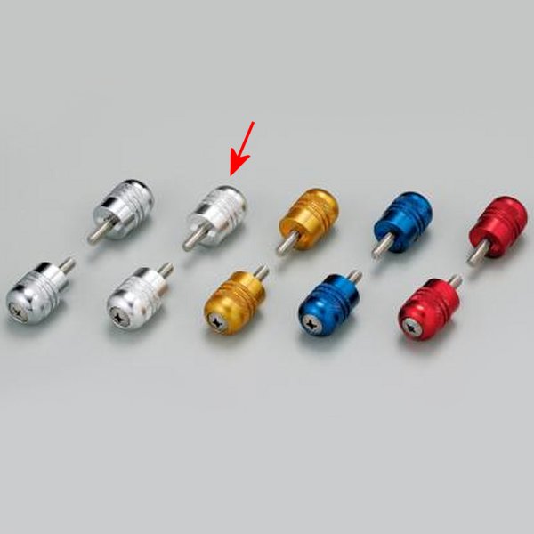 アルミ削り出しサイドキャップ シルバー Φ7/8インチハンドル用 (ホンダ系)