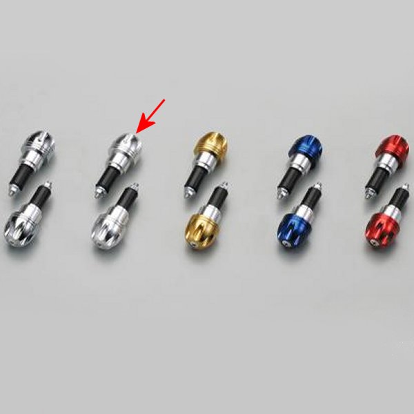 アルミ削り出しサイドキャップ シルバー Φ7/8インチハンドル用 (ヤマハ系)