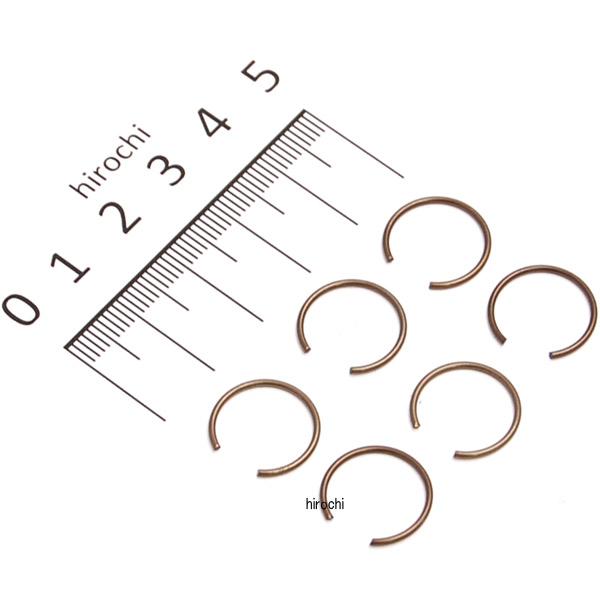 リペアパーツ ピストンピンサークリップセット 6個セット モンキー ゴリラ モンキーBAJA XR50R