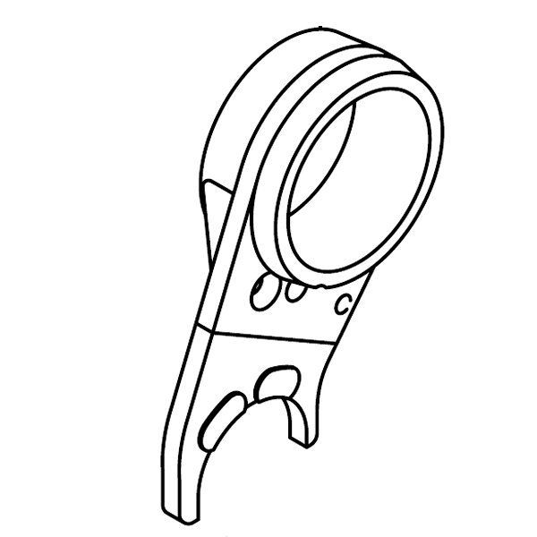 5速クロスミッションキット リペアパーツ C．ギヤシフトフォーク 1個 モンキー ゴリラ